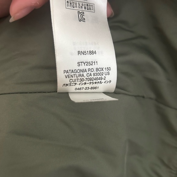 Patagonia Green Teddy Sherpa - Picture 5 of 6